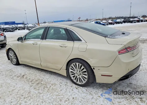 2016 Lincoln Mkz z USA, uszkodzony, nr VIN 3LN6L2J99GR604551